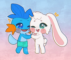 Cuddles by Huniebunz