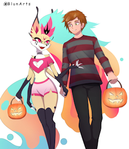 Treat and Treat with me by Orca666