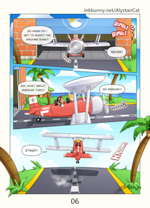 Miles' Mischief pg06 by AlystairCat