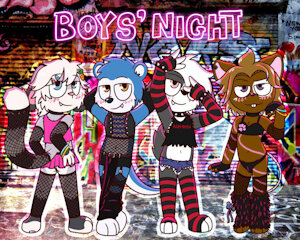 Boy's Night [by] Pokefound by MaverickSkye