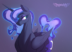 Moon horse by PegaYaY