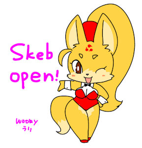 Skeb open by woory