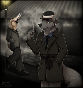 Furry Noir by Rarakie