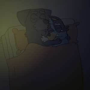 "i'm still here, chouchou" by SpikyHorny