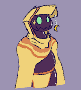 kuro doodle by azuruff