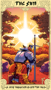 Tarot Series #1 - The Sun by FerretFolk