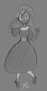 Sali Draws - Little Sally by GrayscaleRain