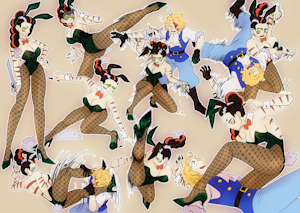 cat bunny girl by s4ltorii