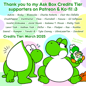 Ask Box Credits: March 2025 by Nishi