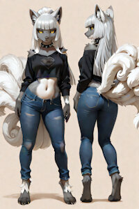 Sterling the Vulpix by scorpianpp