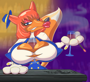 Dixie offers you a drink by Toonvasion