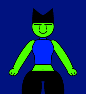 AJ The Green Cat by Splaatfan28