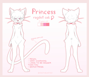 Princess Ref Sheet by KnotHearted
