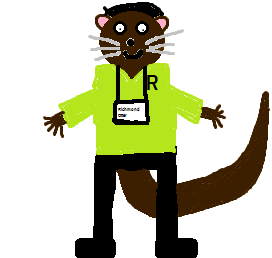 Richmond B. Otter in his work uniform by RichmondOtter