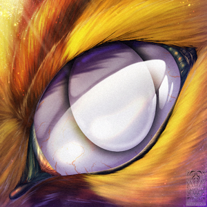 Eyecon Comish - Golden Gaze by TwilightSaint