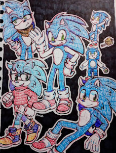 Some sketches by erizosdecolores