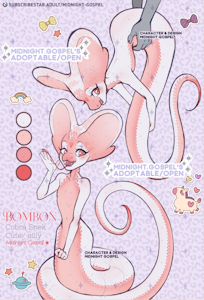 ADOPTABLE: Bombon (OPEN) by MidnightGospel