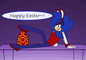 Happy Easter, says the Easter Hog by CeriseSpider