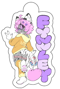 Eurofurence30 badge. Find me! :3 by Fynnley