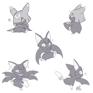 Absolutely Batty [C] by NekoStar