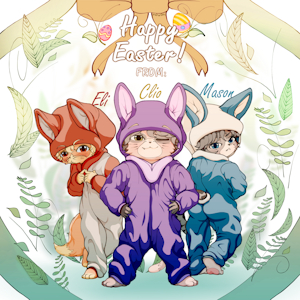 Easter Card YCH! by Noron