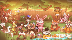 Easter Egg Hunt by KnightCreep