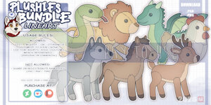 LINEART BUNDLE by NorthernRed