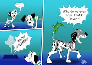 Wrong Lever! Ft.Dawkins and Dylan by Fenris215