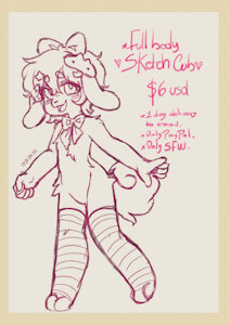 Sketch Commissions No. 2 by VeegGato