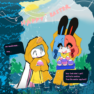 Happy Easter Bunnies <3 by BlushieBunny