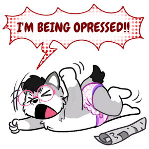 I'm being oppressed ! by Loupy