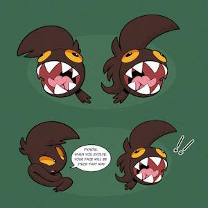 Silly Faces with Draco by TrevorFox