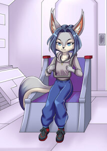 May Lee In A Escape Pod (Commission) by Tho6Who4e2000