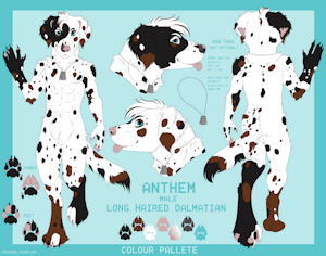 Anthem Reference sheet '24 (SFW) by FrickenStoat