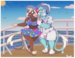 Appreciating the waves and the wind 🌊 ❤️ by AlePawski