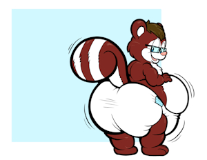 [Gift] Fat Padded BaconSkunk by FloofyBoyeTime by sirkain