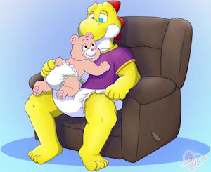 Recliner Hugs BY Razz by showtimeyoshi