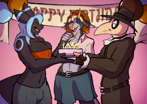 birthday sheep by biobasher