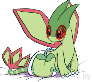 Flygon's curiosity by HangyakuNeko