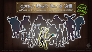 Spruce Moki's Bar & Grill Vore Game Announcement! by SpruceTheDeer