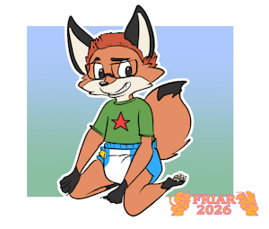 Diapered Milo Mudd by Friar