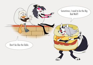 Big Bad Wolf by minum