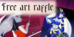 300 WATCHERS SPECIAL ✦ FREE ART RAFFLE by evolucifer