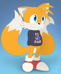 [Reward] Tails' new sweater by JMLuxro