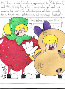 PB&J Sisters by BabyMouseyBoy