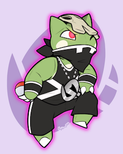 Plush grunt by Linker