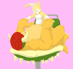 Wells Riding Bowser by haihaiena