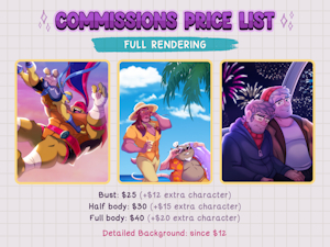 COMMISSIONS OPEN by MadyShell