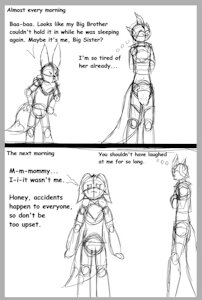 Vengeful fish (sketch) by LegionSilv