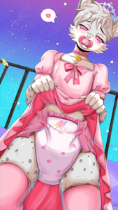 Daddy's Lil Angel by ChronoKitten